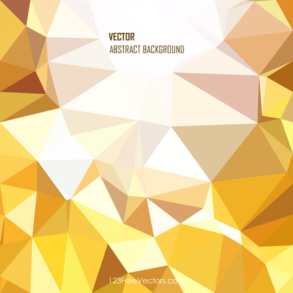 Gold Abstract Geometric Polygon Background Free