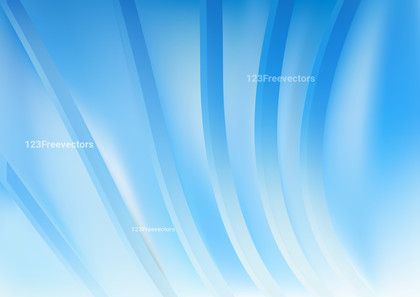 Blue and White 3D Wave Stripe Background Graphic