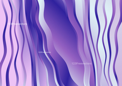 Purple Blue and Grey Abstract Vertical Curved Wavy Lines Background