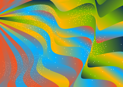 Wavy Colorful Gradient Background
