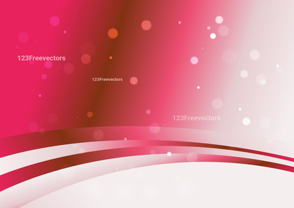 Pink and White Gradient Wave Background Graphic