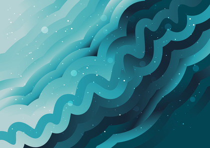 Blue and Grey Gradient Wave Background
