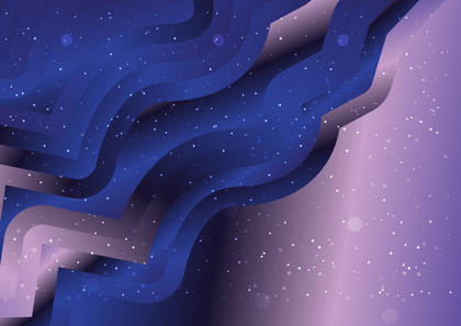 Wavy Blue and Purple Gradient Background