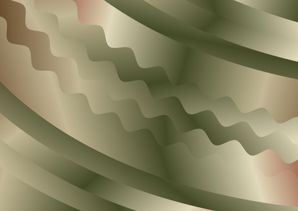 Brown and Green Gradient Wave Background