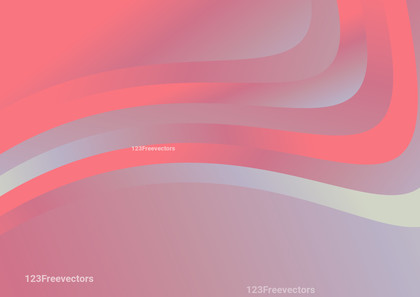 Pink and Blue Gradient Wave Background
