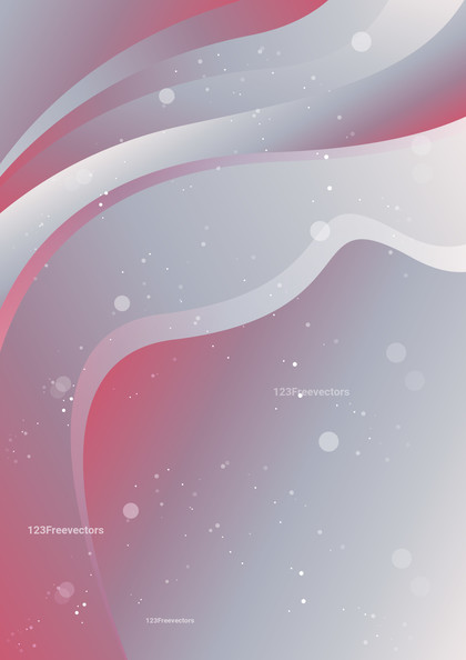Wavy Pink and Grey Gradient Background