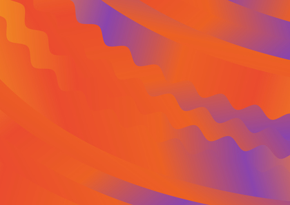 Purple and Orange Gradient Wave Background