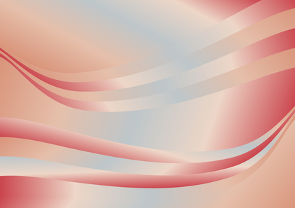 Abstract Wavy Red and Blue Gradient Background