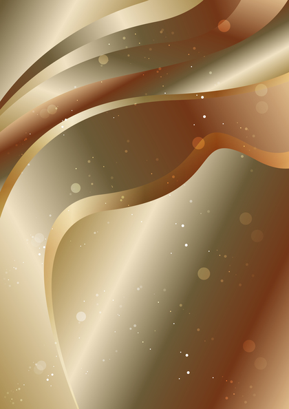 Red and Brown Gradient Wavy Background Vector