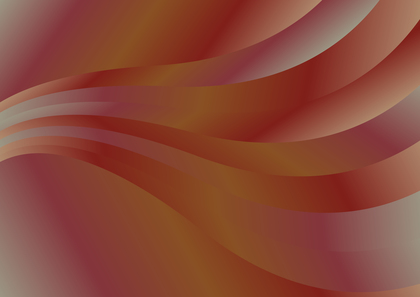Abstract Wavy Red and Brown Gradient Background Vector Graphic