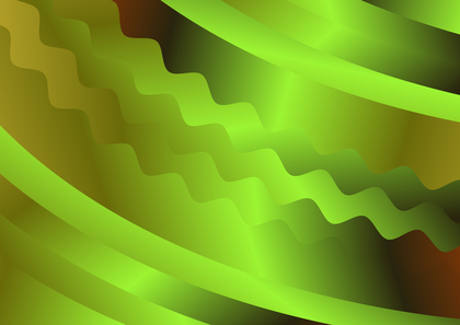 Abstract Red and Green Gradient Wavy Background