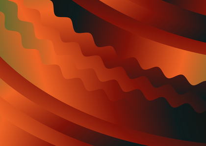 Abstract Wavy Black Red and Green Gradient Background