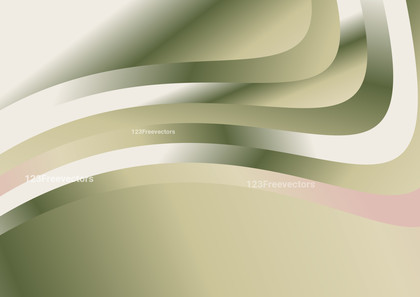 Wavy Brown Green and White Gradient Background Graphic