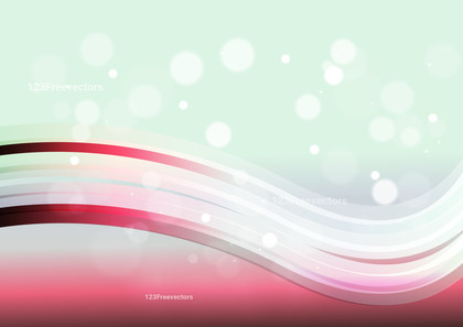 Pink Blue and White Gradient Wavy Background Illustrator