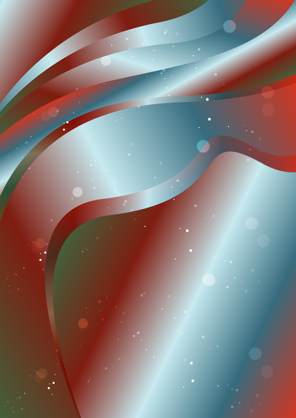 Abstract Red Green and Blue Gradient Wave Background Image