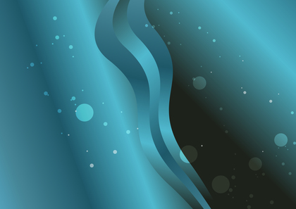 Dark Blue Gradient Vertical Wavy Background Illustrator
