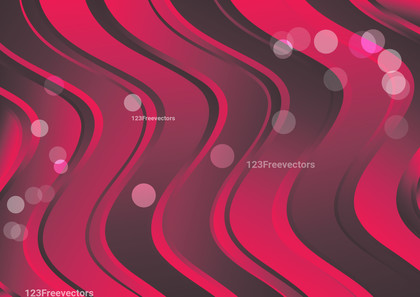 Dark Pink Abstract Gradient Vertical Wave Background Template