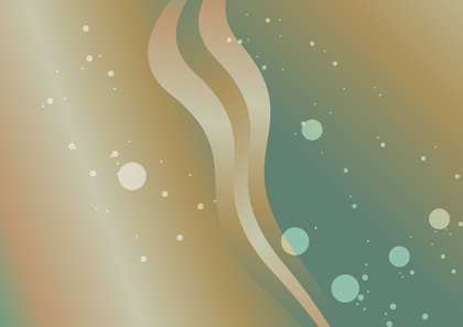 Blue and Brown Gradient Wavy Background Graphic