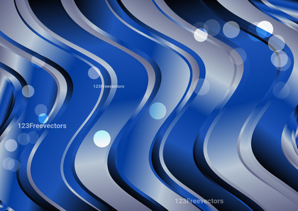 Blue and Grey Vertical Wave Background