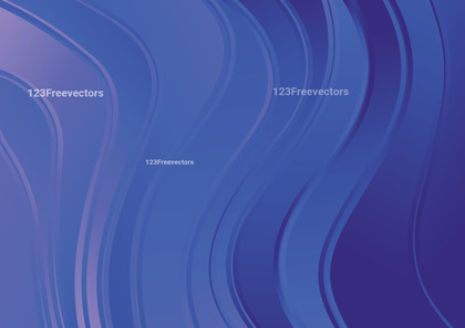 Blue and Purple Gradient Vertical Wave Background
