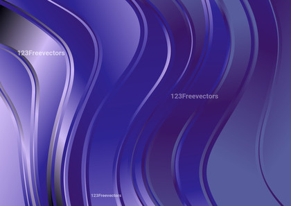 Blue and Purple Gradient Vertical Wavy Background