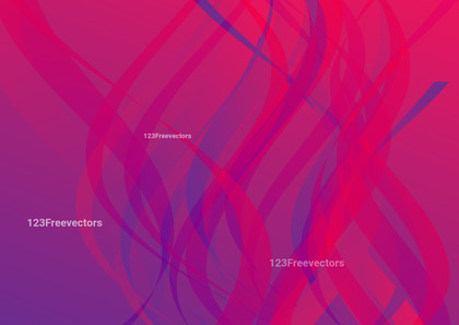 Pink and Blue Abstract Gradient Vertical Wave Background Template