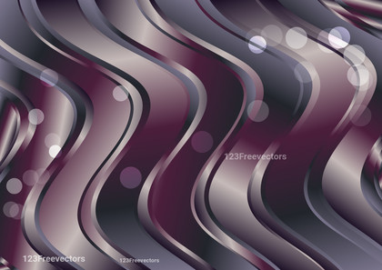 Pink and Grey Abstract Gradient Vertical Wave Background Template