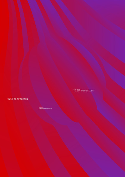Red and Purple Abstract Gradient Wavy Background