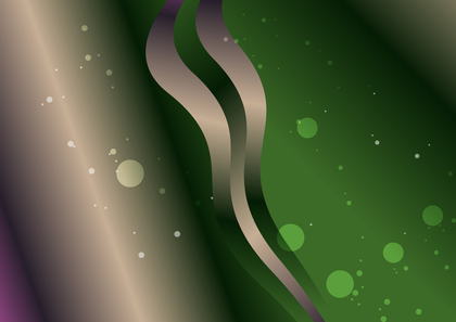 Purple Brown and Green Abstract Wave Background