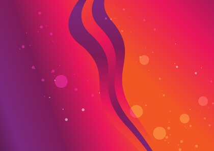 Purple Pink and Orange Abstract Wavy Background