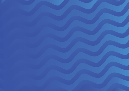 Blue Gradient Wavy Stripes Pattern Background