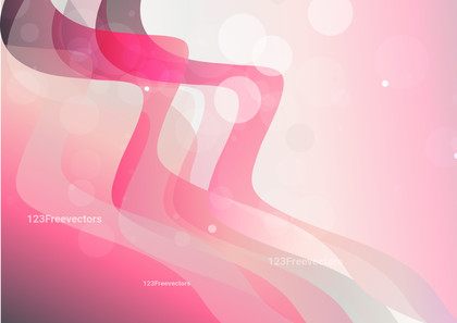 Abstract Pink and White Geometric Wavy Gradient Background Graphic