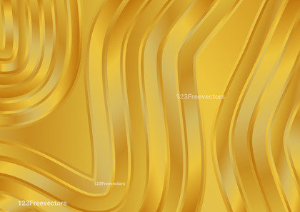 Dark Yellow Geometric Wave Shape Background Image