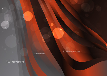 Abstract Red and Grey Wavy Geometric Background Vector