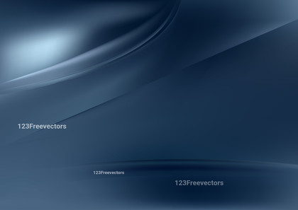 Abstract Glowing Dark Blue Wave Background Vector Eps