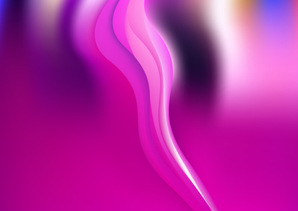 Abstract Glowing Pink Wave Background