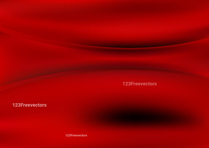 Cool Red Wavy Background Design