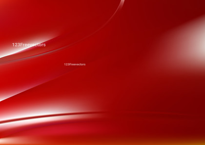 Glowing Red and White Wave Background