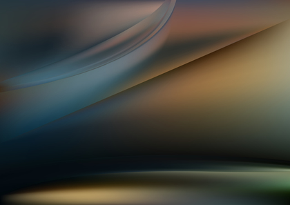 Blue and Brown Shiny Wave Background
