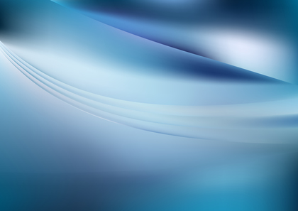 Abstract Shiny Blue and Grey Wave Background