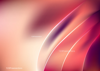 Glowing Abstract Pink and Brown Wave Background Image