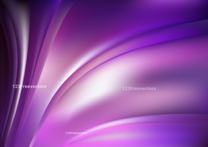 Glowing Abstract Pink and Purple Wave Background Vector