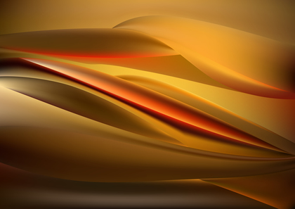 Glowing Abstract Red and Brown Wave Background