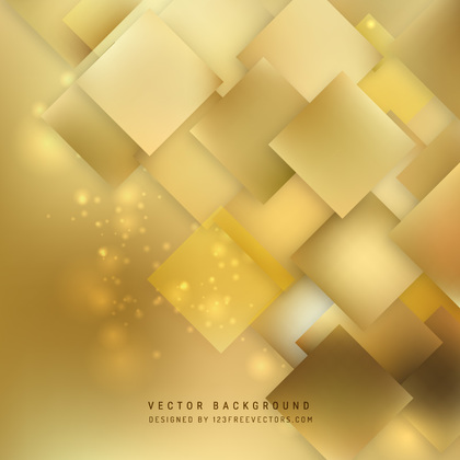 Gold Square Background