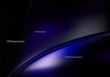Glowing Abstract Black Blue and Purple Wave Background