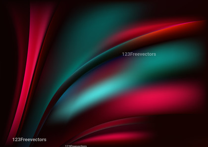 Black Red and Blue Wave Background Template