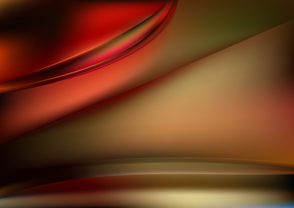 Black Red and Green Abstract Wavy Background