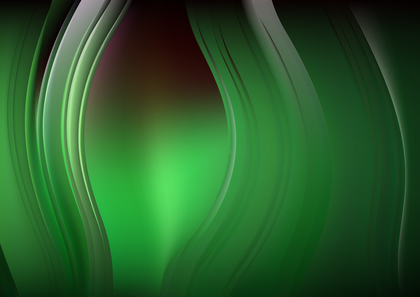 Black Red and Green Abstract Wavy Background Graphic
