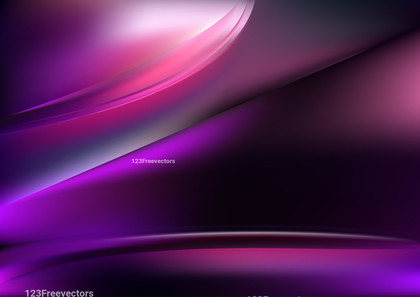 Pink Purple and Black Abstract Wavy Background