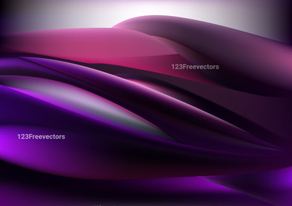 Pink Purple and Black Abstract Wave Background Vector Eps